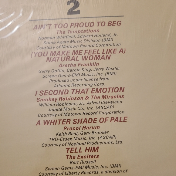 Original Motion Picture Soundtrack The BIG Chill. Vintage vinyl record pristine - Picture 8 of 13